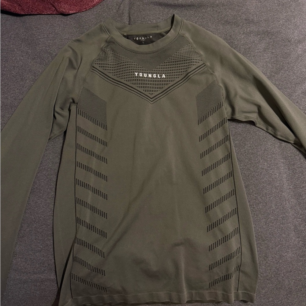 YoungLA Green Long Sleeve Tee